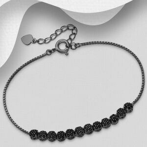 925‎ Sterling Silver Adjustable Bracelet